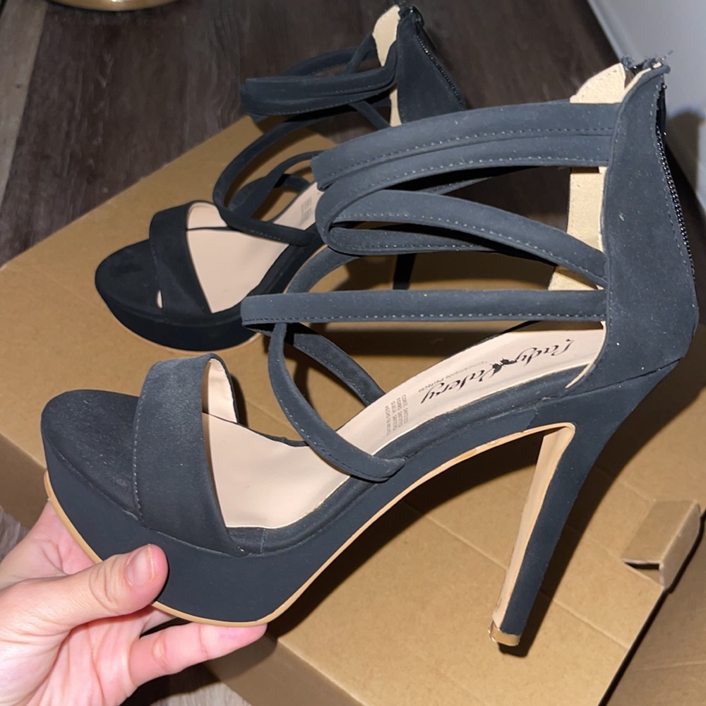 Black heels